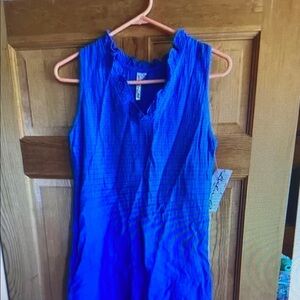Lulu-B Sleeveless Linen Dress Size XS